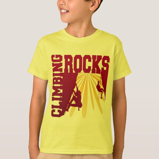 T-SHIRT ROCHES D'ESCALADE (Devant)