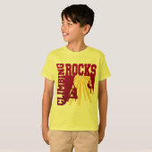 T-SHIRT ROCHES D'ESCALADE (Devant entier)