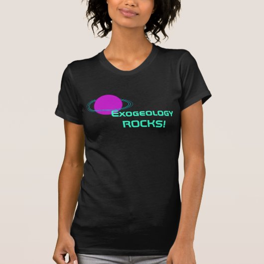 T-shirt ROCHES d'Exogeology ! (Devant)