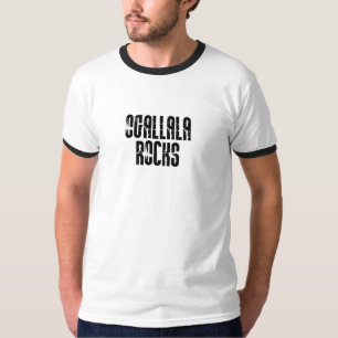 T-shirt Roches d'Ogallala Nébraska