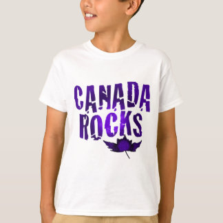 T-shirt Roches du Canada
