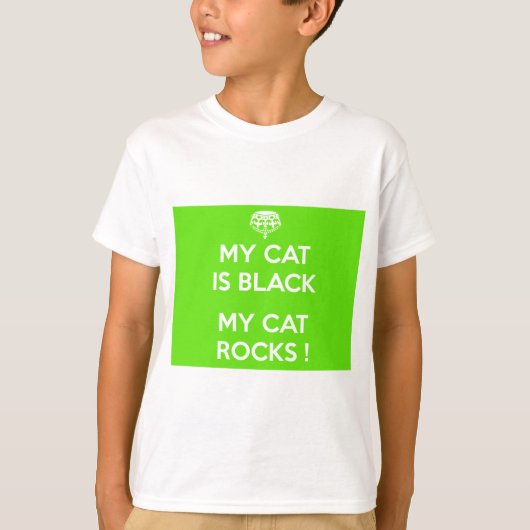 T-shirt Roches du chat noir (Devant)