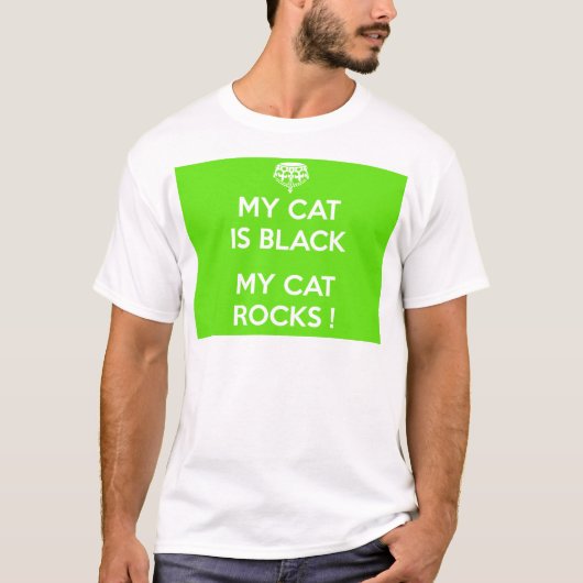 T-shirt Roches du chat noir (Devant)