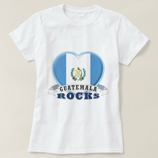 T-shirt Roches du Guatemala (Design devant)