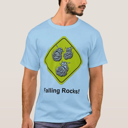 T-shirt Roches en baisse ! (Devant)