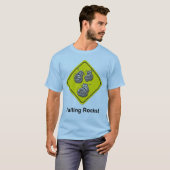 T-shirt Roches en baisse ! (Devant entier)