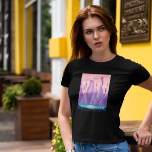 T-shirt Roches flottantes Paysage Imaginaire