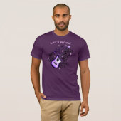 T-shirt Roches Violettes_ (Devant entier)