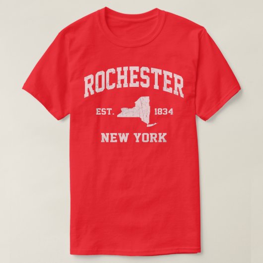 T-shirt Rochester New York (Design devant)