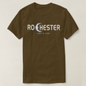 T-shirt Rochester New York Eclipse Souvenir 8 avril 2024 (Design devant)