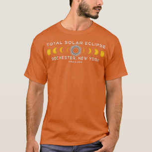 T-shirt Rochester New York Solar Eclipse 2024 8 avril