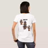 T-shirt Rocheuse Halloween sur scène (Dos entier)
