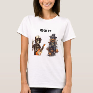 T-shirt Rocheuse Halloween sur scène