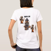 T-shirt Rocheuse Halloween sur scène (Dos)