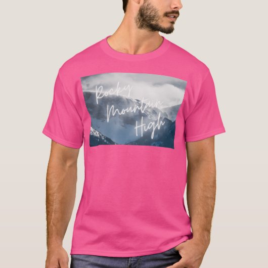 T-shirt Rocheuse Montagne haute active (Devant)