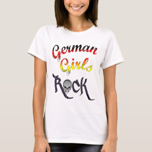 T-shirt Rock Allemand - Parfait, Cool, Amusant, Hot, Awe