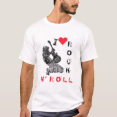 T-shirt Rock and Roll (Devant)