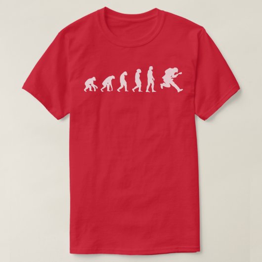 T-shirt Rock And Roll EvolutionElectronic Rock Guitar1060 (Design devant)