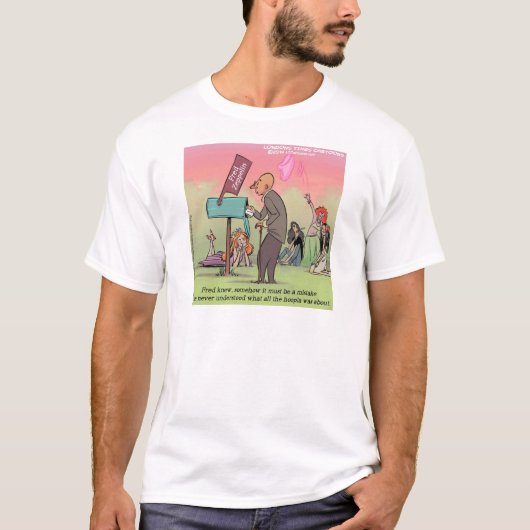 T-shirt Rock And Roll Fred Drôle (Devant)