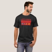 T-shirt Rock and Roll Guitars (Devant entier)