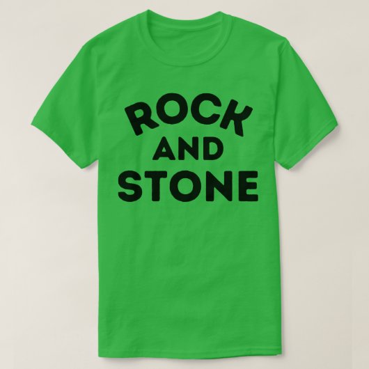 T-shirt Rock and Stone 3 (Design devant)
