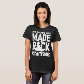 T-shirt Rock Balancing Stone Stone Jeu Balancer 1 (Devant entier)