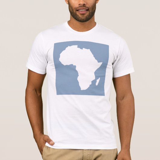 T-shirt Rock Blue Audacious Afrique (Devant)