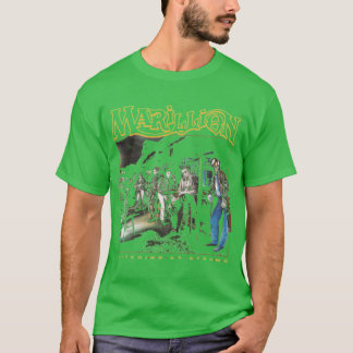 T-shirt rock britannique MARILLION drôle ami vintage