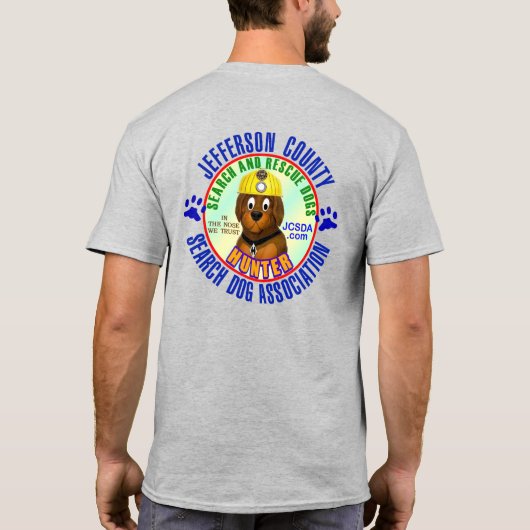 T-shirt Rock Chiens SAR (Dos)