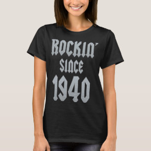 T-shirt Rock classique de 83 ans 1940 83e anniversaire