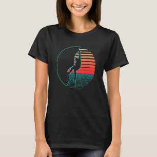 T-shirt Rock Climber Retro Wall Mountain Escalade Boulderi