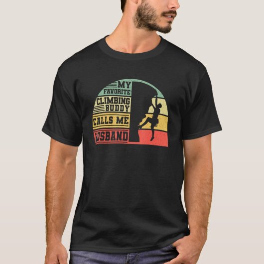 T-shirt Rock Climbing (Devant)