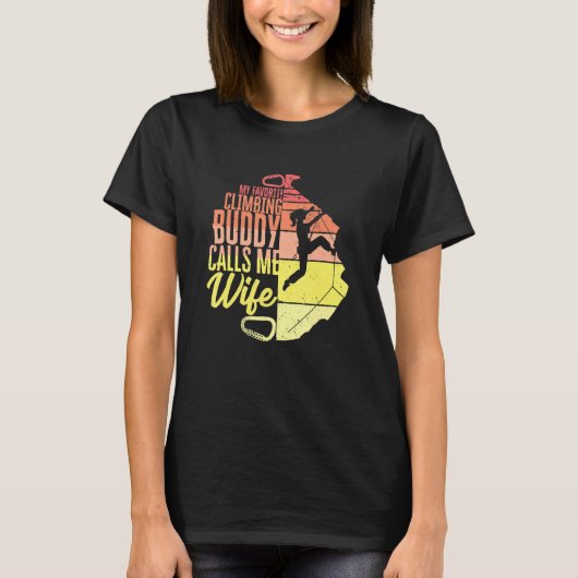 T-shirt Rock Climbing (Devant)