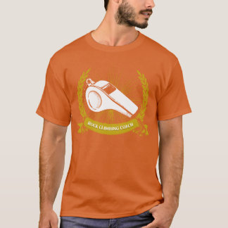 T-shirt Rock Climbing Coach Rock Climber Funny Bouldering 