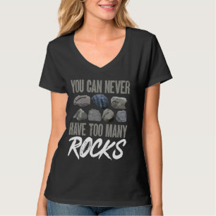 T-shirt Rock Collecter Géologie Drôle N'A Jamais À Beaucou