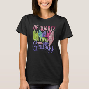T-shirt Rock Collecteur Quartz Paléontologue Geo