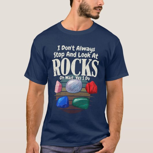 T-shirt Rock Collector Earth Scientist Geology Geologist f (Devant)