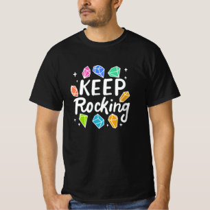 T-shirt Rock Collector - Keep Rocking