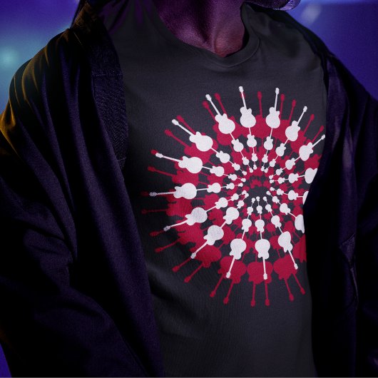 T-shirt rock cool timbre-musique