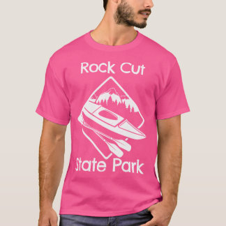 T-shirt Rock Cut State Park Illinois Camping Kayaking Kaya