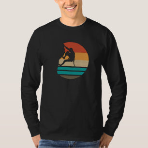 T-shirt Rock Escalade Climber Retro