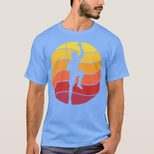 T-shirt Rock Escalade Climber Retro