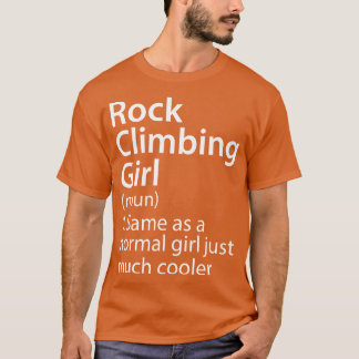 T-shirt Rock Escalade Girl Définition 1