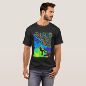 T-shirt Rock Escalade Pop Art (Devant entier)