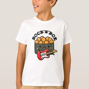 T-shirt Rock Et Roe Drôle Sushi Pun
