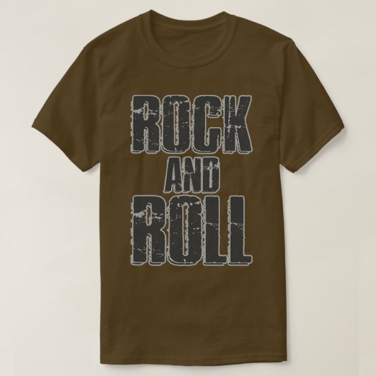 T-shirt Rock et Roll (Design devant)