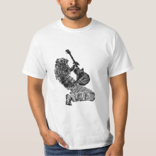 T-shirt Rock Guitare Player Art -