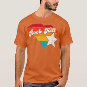 T-shirt Rock Hill Sud olina Vintage Souvenir déprimé