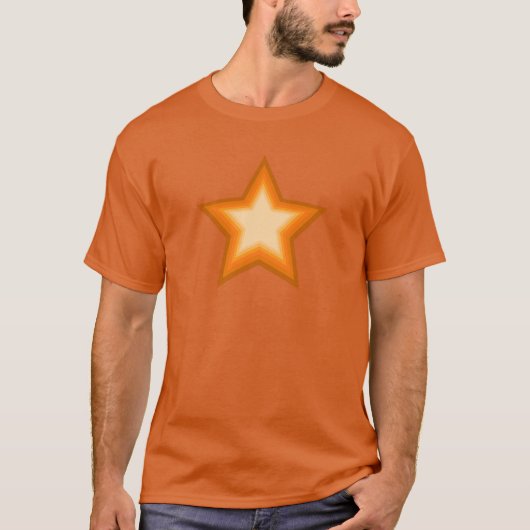 T-shirt Rock It Orange Cinq Points Star - Sept Niveaux (Devant)