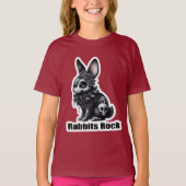 T-shirt Rock lapin (Devant)